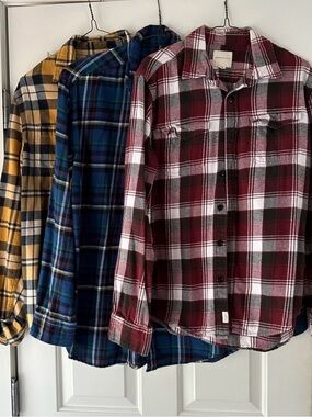 3 flannel shirts pm if you only want one